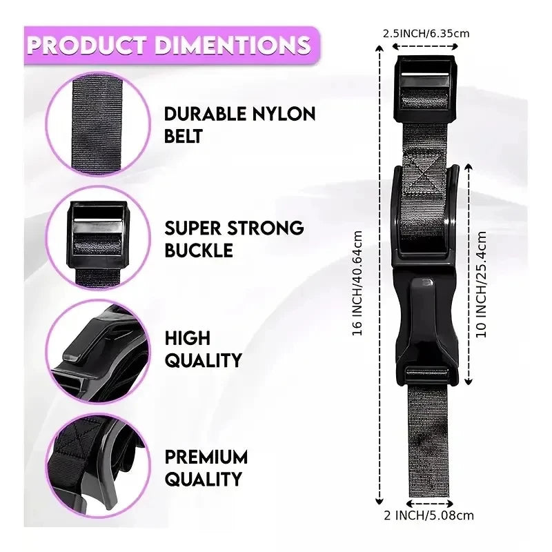 Pregnancy Safety Belt for Car – Comfortable Maternity Seat Belt Adjuster for Pregnant Women
